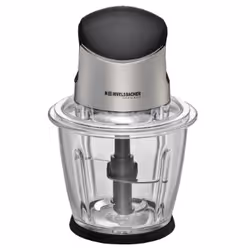 Rommelsbacher MZ 500, 1,5 L, Noir, Acier inoxydable, Verre, Acier inoxydable, Boutons, 500 W