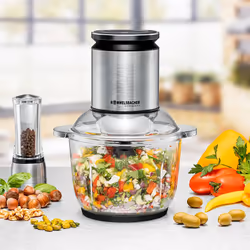 Rommelsbacher MZ 600 hachoir électrique 2 L 600 W Noir, Acier inoxydable - Vue supplémentaire 3