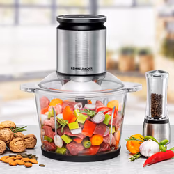 Rommelsbacher MZ 800 hachoir électrique 2,7 L 800 W Noir, Acier inoxydable - Vue supplémentaire 3