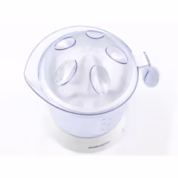 Rommelsbacher ZP 40 presse-agrumes Centrifugeuse 40 W Transparent, Blanc - Vue supplémentaire 4