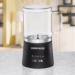 Rommelsbacher MS 625 Mousseur et réchauffeur de lait Automatique Noir, Acier inoxydable - Vue supplémentaire 4