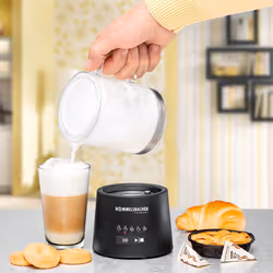 Rommelsbacher MS 625 Mousseur et réchauffeur de lait Automatique Noir, Acier inoxydable - Vue supplémentaire 6