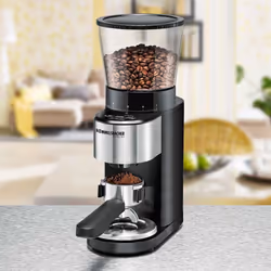 Rommelsbacher EKM 500 appareil à moudre le café Noir, Acier inoxydable