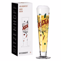 Ritzenhoff 1011013, Verre à bière, 385 ml, Multicolore, Verre, 7,5 cm, 249 mm