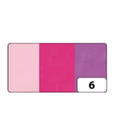 Folia 91696, papier d'art, 20 g/m², 6 feuilles