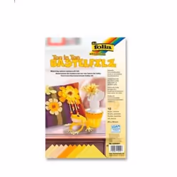 Folia 520491, Feutrine, Jaune, 10 pièce(s), 200 mm, 300 mm