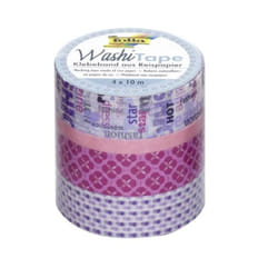 Folia 26406 scotch adhésif décoratif 10 m Rose, Violet