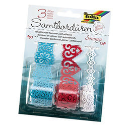 Folia 12704 scotch adhésif décoratif 1 m Bleu, Rouge, Blanc