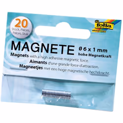 Aimants pour différents travaux manuels faite maison. Lot de 20 aimants fournies qui sont ont chacun un diamètre de 6 mm et 1 ...