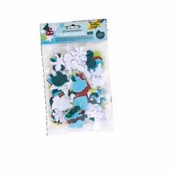 Folia 5265, Kit de loisirs créatifs pour enfants, Feutrine, Multicolore, 117 pièce(s)