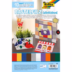 Folia 520499, Kit de fournitures, Feutrage, Feutrine, Garçon/Fille, 20 cm, 30 cm