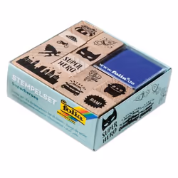 Folia 31103, Kit de tampons pour enfants, Bois