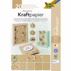 Folia 48798, papier d'art, 230 g/m², 20 feuilles