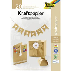Folia 698 papier créatif papier d'art 20 feuilles