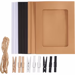 Folia 24191, Beige, Noir, Blanc, Cadre photo, Carré