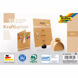 Folia 692/5/98, papier d'art, 120 g/m², 50 feuilles