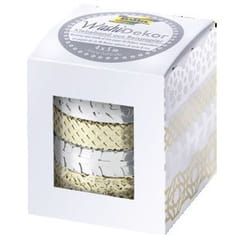 Folia 29402 scotch adhésif décoratif 5 m Or, Argent