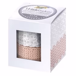 Folia 29202, Rose, Argent, Monochromatique, 5 m, 25 mm, Boîte, 2 pièce(s)