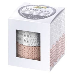 Folia 29202 scotch adhésif décoratif 5 m Rose, Argent