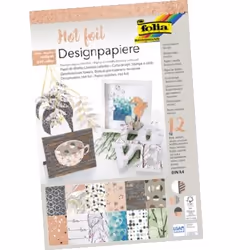 Folia 11849, Papier à lettres, 165 g/m², 12 feuilles