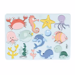 Folia 40611, Pochoir art, Enfants, Multicolore, 285 mm, 15 mm, 250 mm
