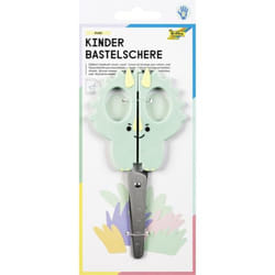 774 - kinder bastelschere dino, ca. 16 cm, ciseaux pour enfants avec motif de dinosaure et gaufrage de la règle, inoxydabl - Folia