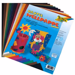 Folia Corrugated Board E-Flute 50x70cm, 10 feuilles