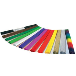 Folia 250x50cm 32g/m² papier crêpon Blanc