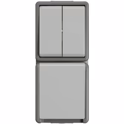 Siemens 5TA4815, Bouton-poussoir, Multicolore, 186 g