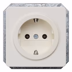 Siemens 5UB1403, Type F, CEE 7/4, Blanc, Plastique, IP20, 250 V