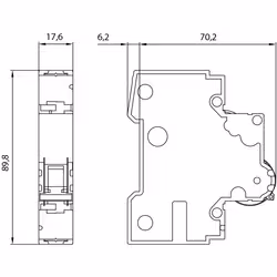 Siemens DISJONCTEUR DE LIGNE 230/400V - Vue supplémentaire 4