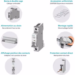 Siemens DISJONCTEUR DE LIGNE 230/400V - Vue supplémentaire 6