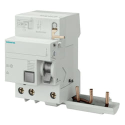 Bloc différentiel Siemens 3P 40A 30mA AC type 3 modules pour 5SY 5SM23320