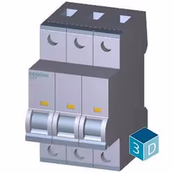 Siemens 5SY63206 coupe-circuits Disjoncteur miniature Type B 3