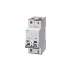 Nombre de pôles = 1P+N Gamme de courant = 2A Caractéristique de déclenchement = Type C Tension c.a. nominale = 230V Tension c ...