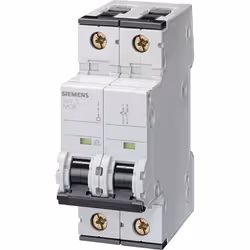L'interruttore automatico miniaturizzato serie Sentron Siemens ha un polo 1+N e una capacità di interruzione di corrente di 6 ...
