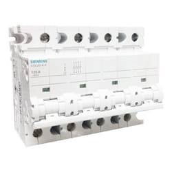 Siemens - Interrupteur -sectionneur 4P 125A 6-module interrupteur-5TE28140