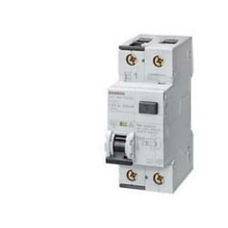 Siemens - Interrupteur magnethermique differentiel 6ka 1p+n c6 type ac 5su1353-1kk06