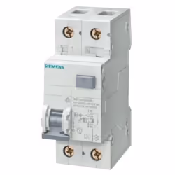 Différentiel magnétothermique Siemens, protection combinée contre les courts-circuits, les surcharges et les fuites de couran ...