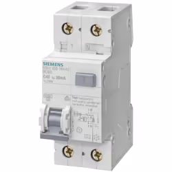 Siemens 5SU1356-6KK16, Disjoncteur différentiel, Type A, 6000 A, IP20, 230 V