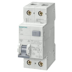 Siemens - Magnétothermique Différentiel 16A 1P+N 6kA 300mA c ac 2M 5SU16561KK16