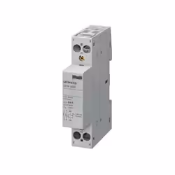 Contacteur bipolaire avec deux contacts normalement fermés 20A, classe AC1 Profondeur d'installation : 6,4 cm Hauteur : 9 cm  ...