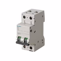 SIEMENS MODULAR MAGNETOTHERMIC SWITCH 2P 6KA 16A 5SL62167BB Description du produit Le disjoncteur modulaire Siemens est un di ...