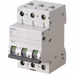 Informations techniques Capacité de coupure : 6 kA Caractéristiques de déclenchement : B Courant nominal : 10 A Dimensions pr ...