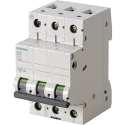 Siemens - 5SL63106 Disjoncteur 3 pôles 10 a 400 v
