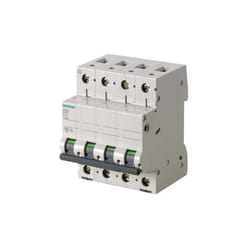 Disjoncteur tetrapolaire 10A Courbe c Siemens