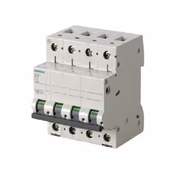 Interrupteur magnétothermique modulaire pour rail DIN Dimensions : 75 x 95 x 83 mm