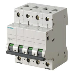 Siemens - Disjoncteur automatique 32A 4P 6KA 4M 5SL6432-7