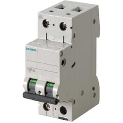 25A 1P+N 6KA 2M Automatic Magnetothermal Circuit Breaker 5SL6525-7 - Siemens