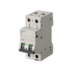 Siemens thermomagnetic circuit breaker icn 4500a 1 pole + neutral c10 5sl35107